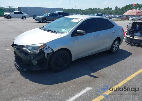 2016 Toyota Corolla Le from USA, damaged, VIN 2T1BURHEXGC523902